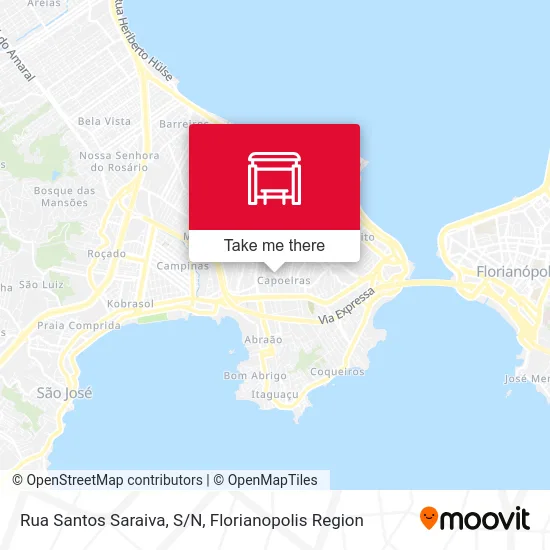 Rua Santos Saraiva, S/N map