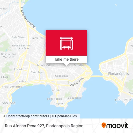 Rua Afonso Pena 927 map