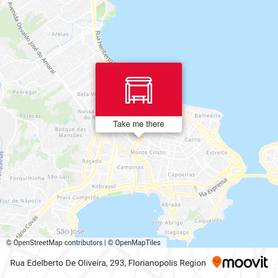 Rua Edelberto De Oliveira, 293 map