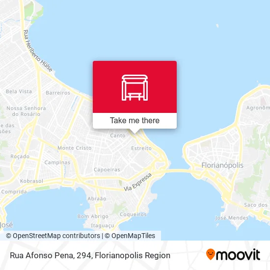 Rua Afonso Pena, 294 map