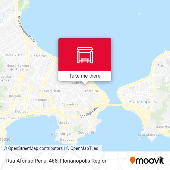 Rua Afonso Pena, 468 map