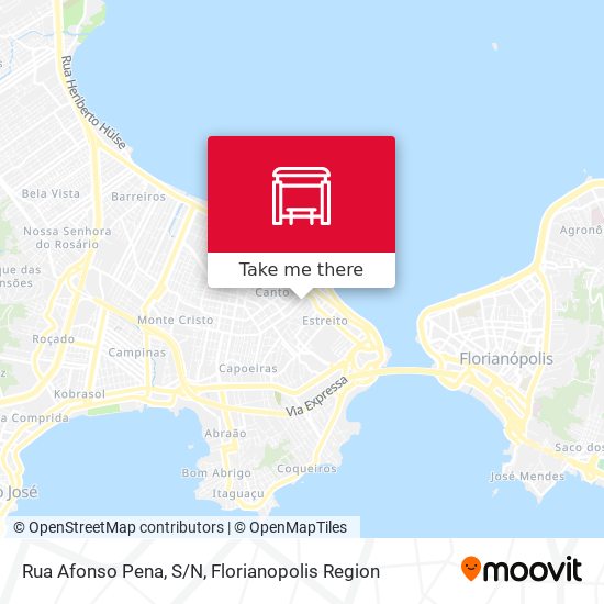 Rua Afonso Pena, S/N map