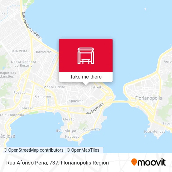 Rua Afonso Pena, 737 map