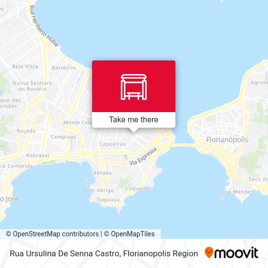 Rua Ursulina De Senna Castro map
