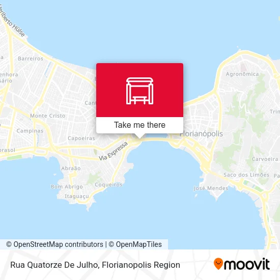 Rua Quatorze De Julho map