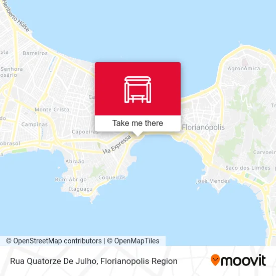 Rua Quatorze De Julho map