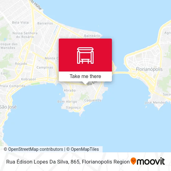 Rua Édison Lopes Da Silva, 865 map