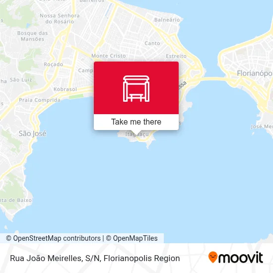 Rua João Meirelles, S/N map