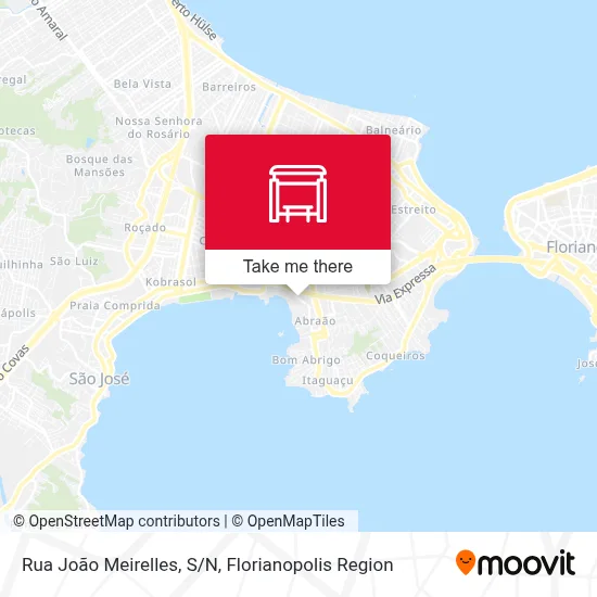 Rua João Meirelles, S/N map