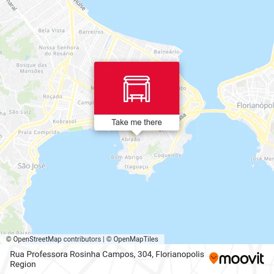 Rua Professora Rosinha Campos, 304 map