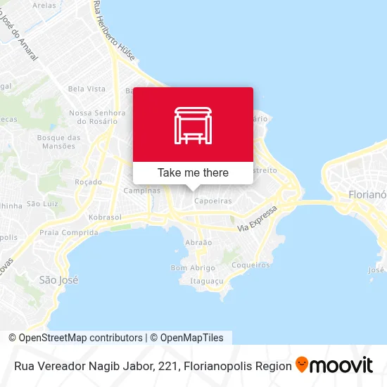 Rua Vereador Nagib Jabor, 221 map