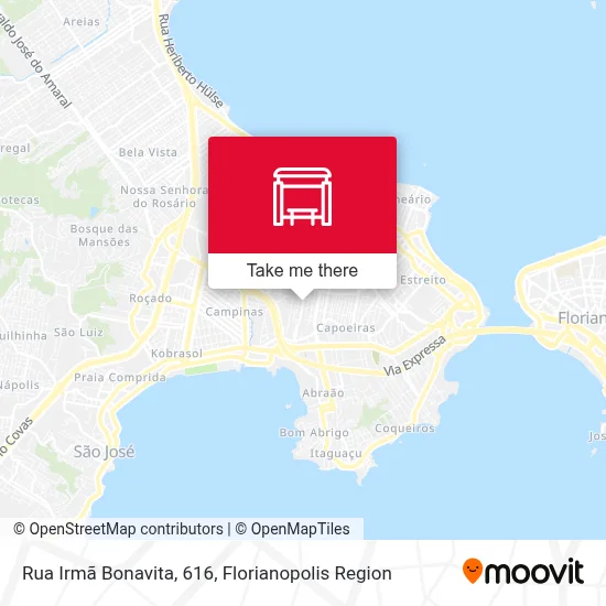 Rua Irmã Bonavita, 616 map