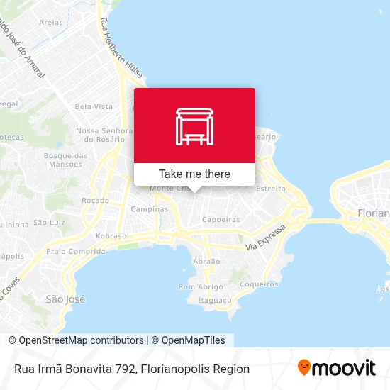 Rua Irmã Bonavita 792 map