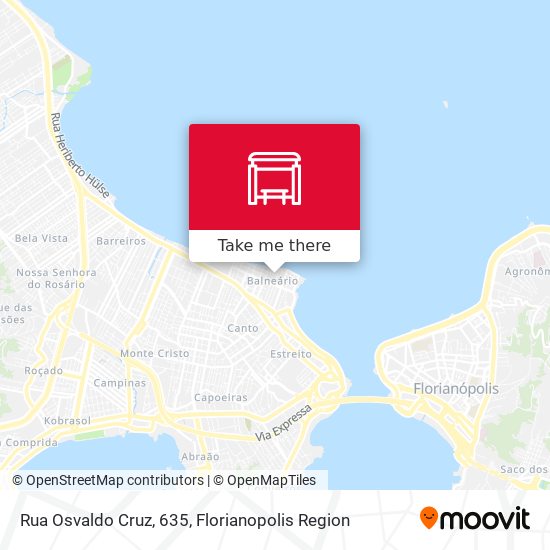 Rua Osvaldo Cruz, 635 map