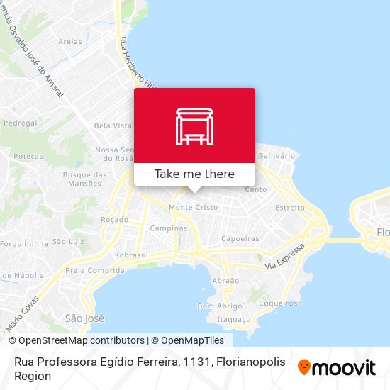 Rua Professora Egídio Ferreira, 1131 map