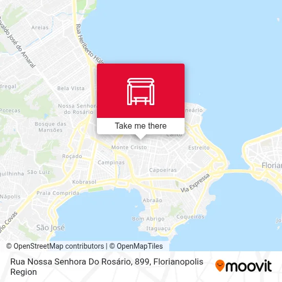 Rua Nossa Senhora Do Rosário, 899 map