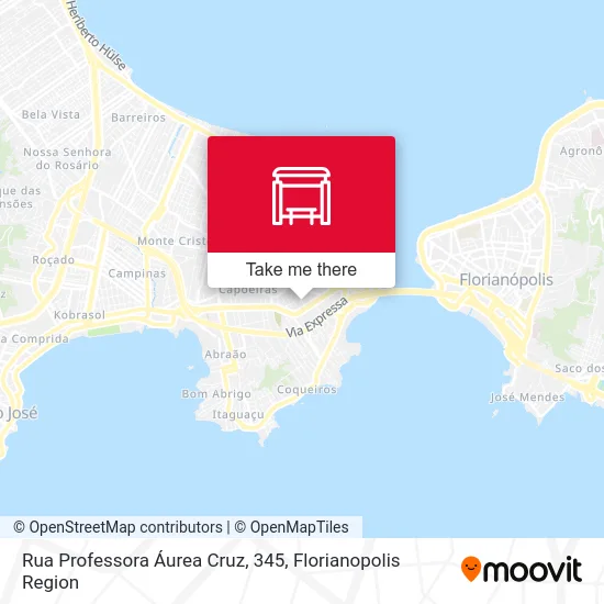 Rua Professora Áurea Cruz, 345 map