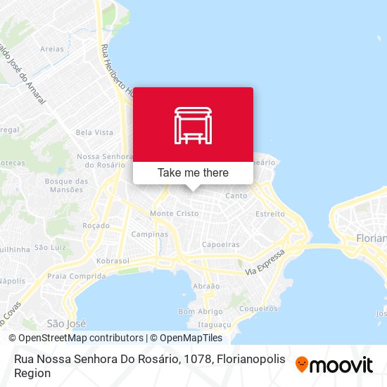 Rua Nossa Senhora Do Rosário, 1078 map
