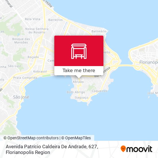Avenida Patrício Caldeira De Andrade, 627 map