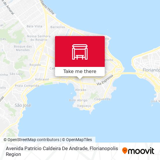 Avenida Patrício Caldeira De Andrade map