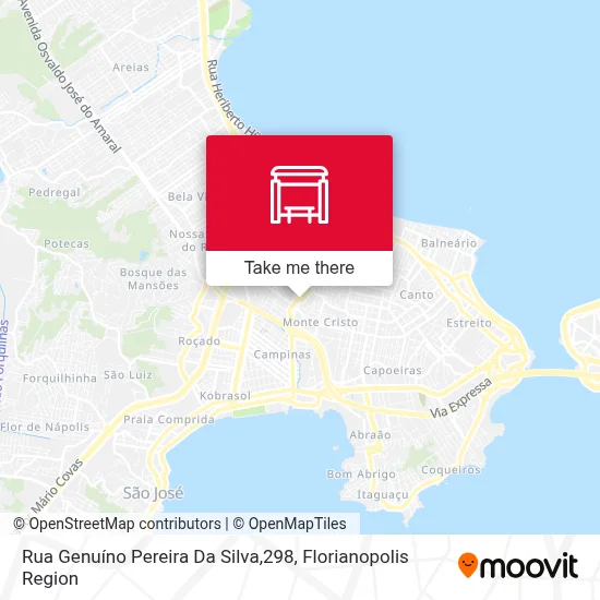 Rua Genuíno Pereira Da Silva,298 map