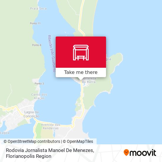 Rodovia Jornalista Manoel De Menezes map