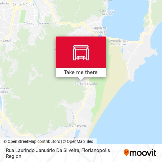 Mapa Rua Laurindo Januário Da Silveira