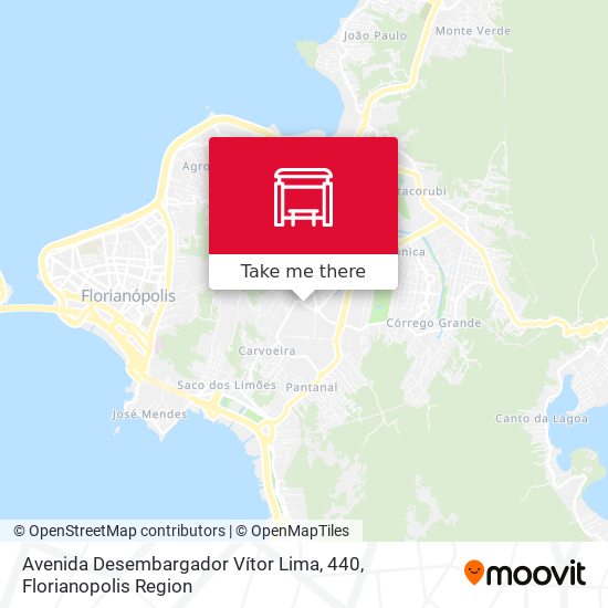 Mapa Avenida Desembargador Vítor Lima, 440