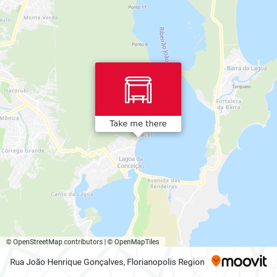 Rua João Henrique Gonçalves map