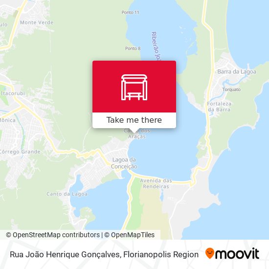 Rua João Henrique Gonçalves map