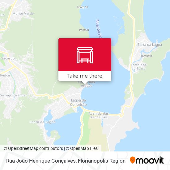 Rua João Henrique Gonçalves map