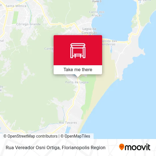 Rua Vereador Osni Ortiga map