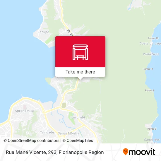 Rua Mané Vicente, 293 map