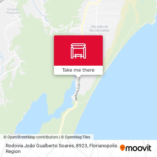 Rodovia João Gualberto Soares, 8923 map