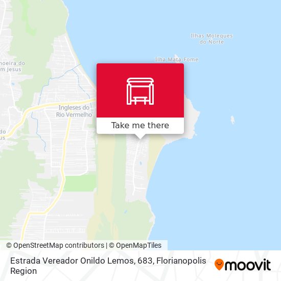 Estrada Vereador Onildo Lemos, 683 map