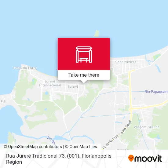Rua Jurerê Tradicional 73, (001) map