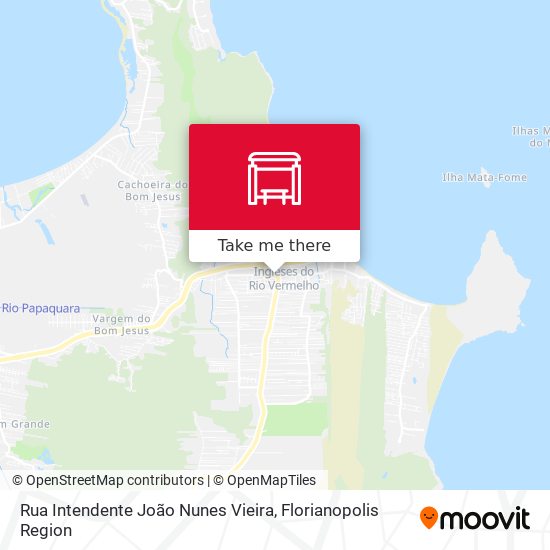 Mapa Rua Intendente João Nunes Vieira