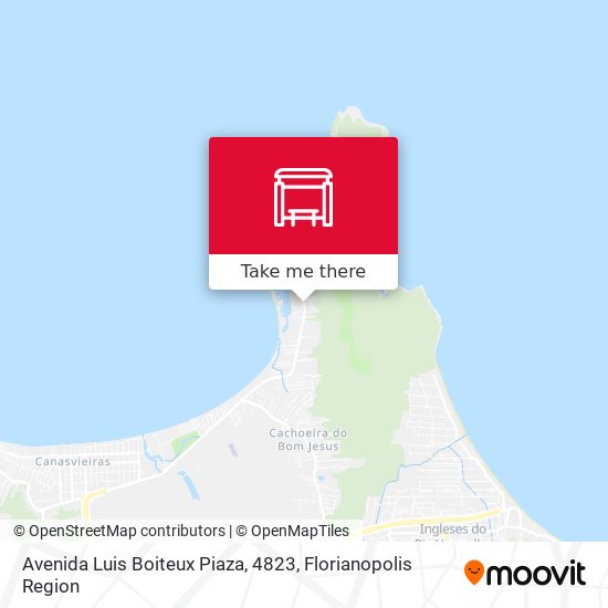 Avenida Luis Boiteux Piaza, 4823 map