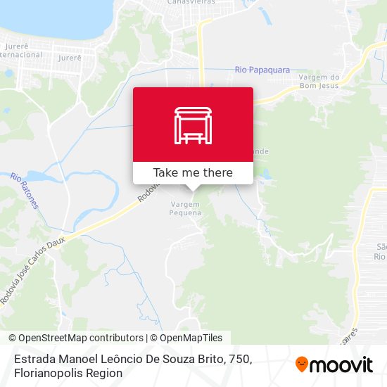 Estrada Manoel Leôncio De Souza Brito, 750 map
