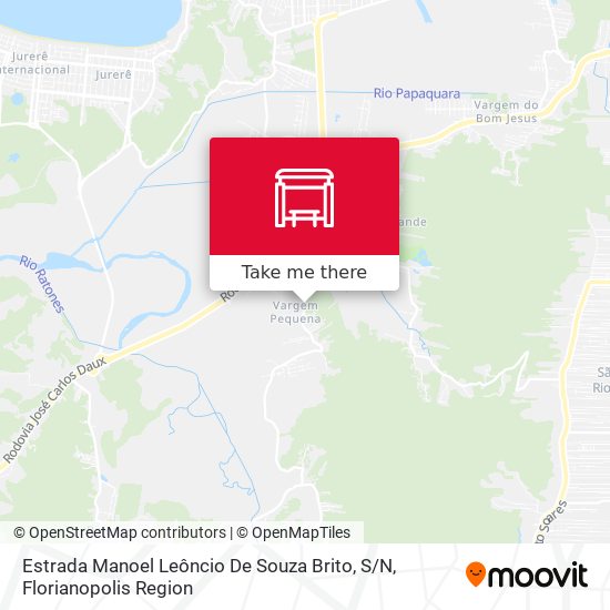 Estrada Manoel Leôncio De Souza Brito, S / N map