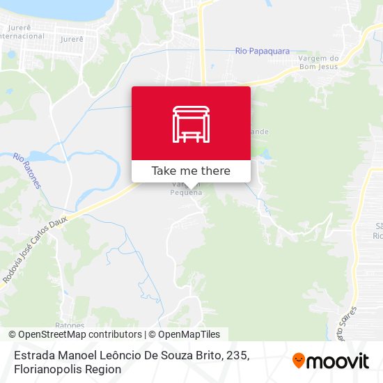 Estrada Manoel Leôncio De Souza Brito, 235 map