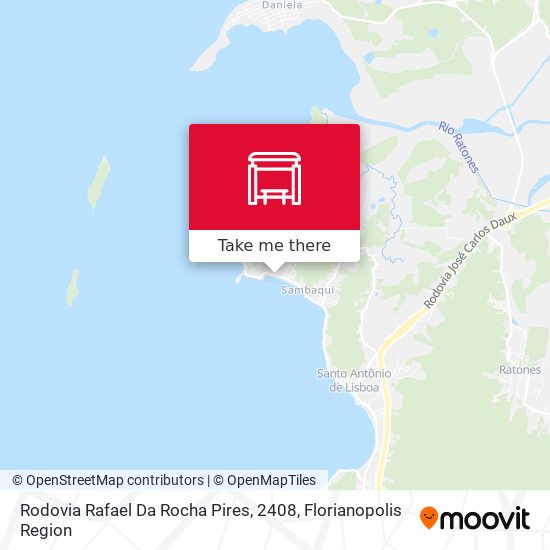 Rodovia Rafael Da Rocha Pires, 2408 map