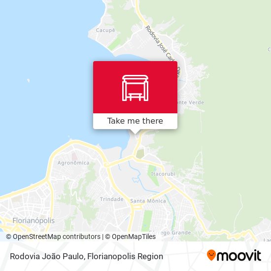 Rodovia João Paulo map