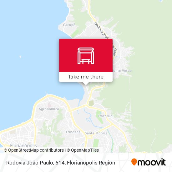 Rodovia João Paulo, 614 map
