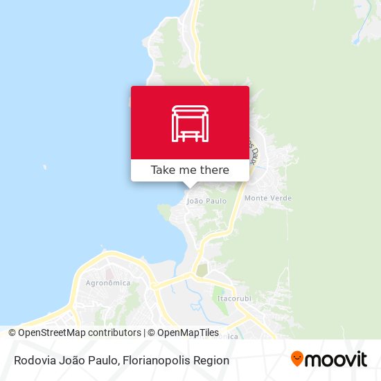 Rodovia João Paulo map