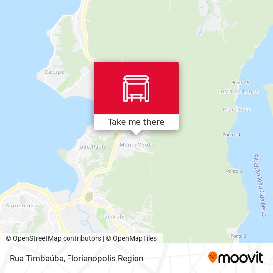 Rua Timbaúba map