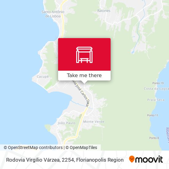 Rodovia Virgílio Várzea, 2254 map