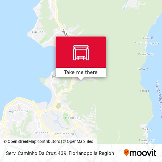 Serv. Caminho Da Cruz, 439 map
