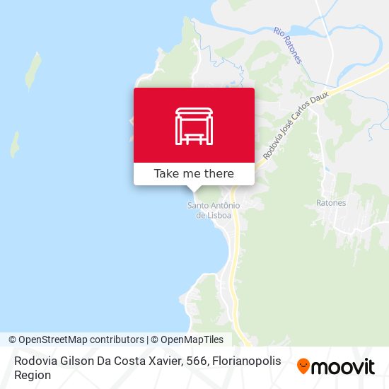 Rodovia Gilson Da Costa Xavier, 566 map