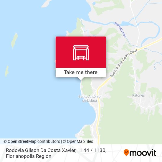 Rodovia Gilson Da Costa Xavier, 1144 / 1130 map